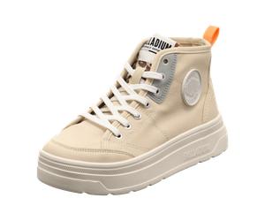 Palladium Pallasphalt Mid CVS 99136-260 M sand Canvas für Damen, beige, Größe 39 EU