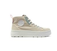 Palladium Pallasphalt Mid CVS 99136-260 M sand Canvas für Damen, beige, Größe 37 EU