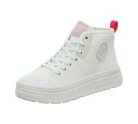 Palladium Pallasphalt Mid für Damen, weiß, Größe 38 EU