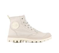 Schnürboots PALLADIUM "PAMPA DUO CHROME", Gr. 40, grau (natural grau), sportlich, Schuhe (56459619-40) natural grau