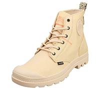 Schnürboots PALLADIUM "PAMPA HI SAFARI W" Gr. 38, beige (sand) Schuhe Festival-Boots (56209657-38)