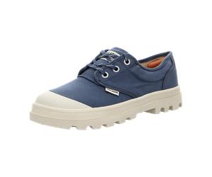Palladium Sportliche Schnürschuhe für Damen, blau, Größe 38 EU