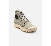 Schnürboots PALLADIUM "PAMPA HI HTG SUPPLY", Damen, Gr. 40, abbey stone, Textil, Schuhe Schnürboots, Schnürstiefel, Schnürstiefelette aus Canvas (97002800-40) abbey stone