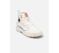 Palladium Unisex Pampa Underlayer Boots Stiefelette 99183-116-M Star White | PAMPA UNDERLAYER: Zeitloser PAMPA-Stil trifft auf farbige Einsätze und einen modernen, sommerlichen Look.