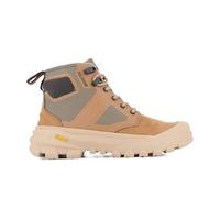 Palladium Unisex Pallarider Zip Mix Ankle Boot, Dunkelbraun, 44 EU