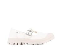 Palladium Unisex Pampa M Washed Mary Jane Flat, Soft White, 42 EU