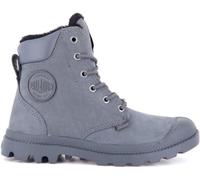 Palladium Unisex Pampa Sport Cuff WPS Boot, Dark Shadow, 7.5 Women/6 Men