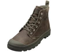 Palladium Stiefel Pampa Zip LTH ESS Unisex Braun Größe 46 EU