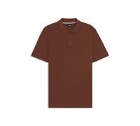 BOSS Pallas Poloshirt aus Baumwoll-Piqué mit Logo-Details - Style Pallas, 50468362 Braun XL