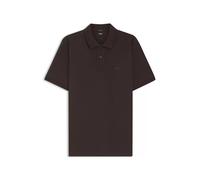 BOSS Pallas Poloshirt aus Baumwoll-Piqué mit Logo-Stickerei - Style Pallas, 50553564 Dunkelbraun XXXL