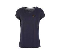 PallyHi - Damen Merino Shirt Must Camp blau bluek - Gr. - DE L (52)