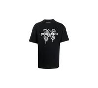 Palm Angels Los Angeles Monogram Print T-Shirt Schwarz Herren L
