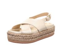 Paloma Barceló Sandalette, Champagne, Bast für Damen, gold, Größe 39 EU