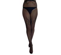 Pamela Mann - Flaming Net Black - Strumpfhosen - Schwarz - Onesize - 90% Nylon, 10% Elastan,Mikrofaser Schwarz Onesize