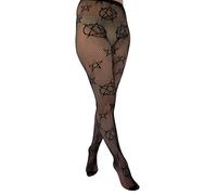 Pamela Mann - Pentagram Net Black - Strumpfhosen - Schwarz - Onesize - 90% Nylon, 10% Elastan,Mikrofaser Schwarz Onesize