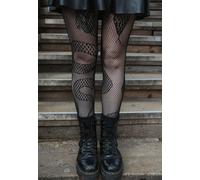 Pamela Mann - Snake Net Black - Strumpfhosen - Schwarz - Onesize - 90% Nylon, 10% Elastan Schwarz Onesize