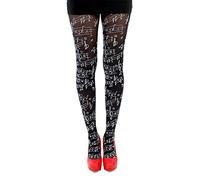 Pamela Mann Strumpfhose MUSICAL NOTES black