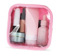 PAMINGONO Tragbare Kosmetiktasche Make-up-Tasche Organizer Kompaktes Design Robuste Haltbarkeit Reisefreundliche Hautpflegetasche Kopfhörertasche Make-up-Tasche Für Frauen