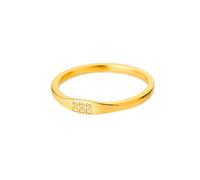 PAMTIER Engel Nummer Ringe für Frauen Männer Paare Edelstahl Digital 111 222 333 444 555 666 777 888 999 Gold Plated Personalisiert Statement Einfach Einzigartig Schmuck 222 Größe 62(19.7)