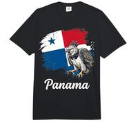 Panama Harpyie Adler Flagge Panamaischer Stolz Comfort Colors Adult Heavyweight T-Shirt