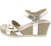Sandalette Panama Jack Julia Shine B3 Napa Gold Damen-Schuhgröße 37