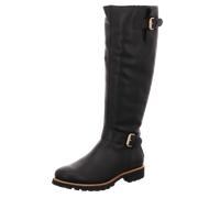 Panama Jack Damen Klassische Stiefel Amberes Igloo Trav, Frauen Stiefel,Lammfell,Reißverschluss,Lady,Ladies,Boots,Winterschuhe,Schwarz,37 EU / 4 UK