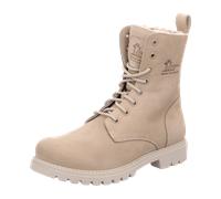 Panama Jack Friesland, Combat Stiefel für Damen, Ecru B008, 37 EU