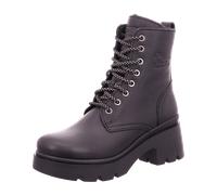 Panama Jack Damen Porty Combat Boot, Negro, 41 EU