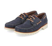 Panama Jack Bootsschuhe BOAT C12 - Gr. 45 - Blau - Rauleder