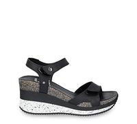 Panama Jack Damen Nica Sport Keilsandale, Negro B1, 41 EU