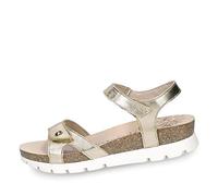Panama Jack Damensandalen Sulia Shine Gold Größe 36