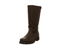 Panama Jack Schlupfstiefel, mit Logoprägung an der Ferse 36, Normalschaft schwarz Damen wasserabweisende Schuhe Winterschuhe Schlupfstiefel 36, Normalschaft schwarz