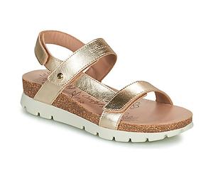 Panama Jack Flache Sandalen SELMA SHINA B1 in Gold 39
