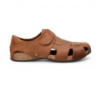 Panama Jack Fletcher Basics C5 Herren-Sandalen aus barkbraunem Leder für Outdoor-Aktivitäten und Sommer