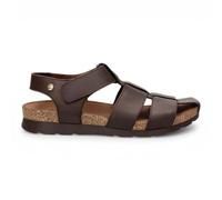 Panama Jack Fletcher Stanley C1 Herren wasserdichte Sommer-Wandersandalen aus rindenbraunem Leder