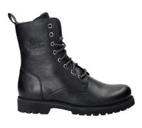 Panama Jack Women's Frisia Combat Boot, Black B001, 40 EU
