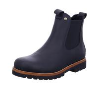Panama Jack Herren Chelsea Boots Burton Igloo, Männer Stiefeletten,Lammfell,Ohne Verschluss,halbstiefel,Kurzstiefel,Schwarz,45 EU / 11 UK