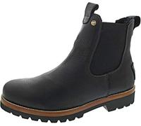 Panama Jack Herren Chelsea Boots Burton Igloo – Lammfell, ohne Verschluss, Schwarz, Größe 46