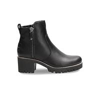 Panama Jack Damen Klassische Stiefeletten Pauline Trav, Frauen Stiefeletten,Reißverschluss,Ladies,Boots,Stiefel,Bootee,Booties,Schwarz,42 EU / 9 UK