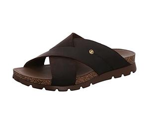 Panama Jack Herren Salman Peeptoe Sandalen, Braun (Marron C7), 42 EU