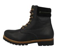 Panama Jack Herren Schnürboots Panama 03 Igloo Lammfell Schwarz Größe 45