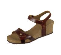 Panama Jack Julia Clay B1 Keil Sandale braun Glattleder für Damen, braun, Größe 37 EU