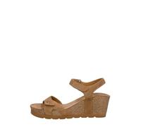 Panama Jack Julia B74 Velour - Damen Schuhe Sandaletten - Bark, Größe:39 EU