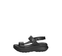 Panama Jack Sandaletten für Damen aus Italien, Spanien und Portugal für Damen, schwarz, Gr. 41 EU