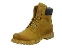 Panama Jack Panama 03 Wool Damen Warm gefüttert Biker Boots Kurzschaft Stiefel & Stiefeletten, Gelb (Vintage), 37 EU