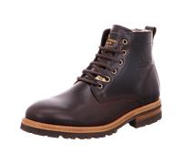 Panama Jack Herren Schnürstiefeletten Emery Igloo, Männer Stiefeletten,Lammfell,Schnürsenkel,Boots,Stiefel,Bootee,Booties,Braun,46 EU / 12 UK