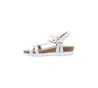 Panama Jack Sally Basics, Damen Sandalen, Weiß (White), 40 EU (7 Damen UK)