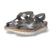 Panama Jack Damen Sandalette in Silber/Platin