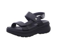 Panama Jack Sandaletten für Damen aus Italien, Spanien und Portugal für Damen, schwarz, Größe 37 EU