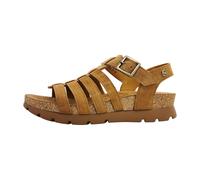 Panama Jack Sandaletten für Damen aus Italien, Spanien und Portugal für Damen, braun, Gr. 38 EU